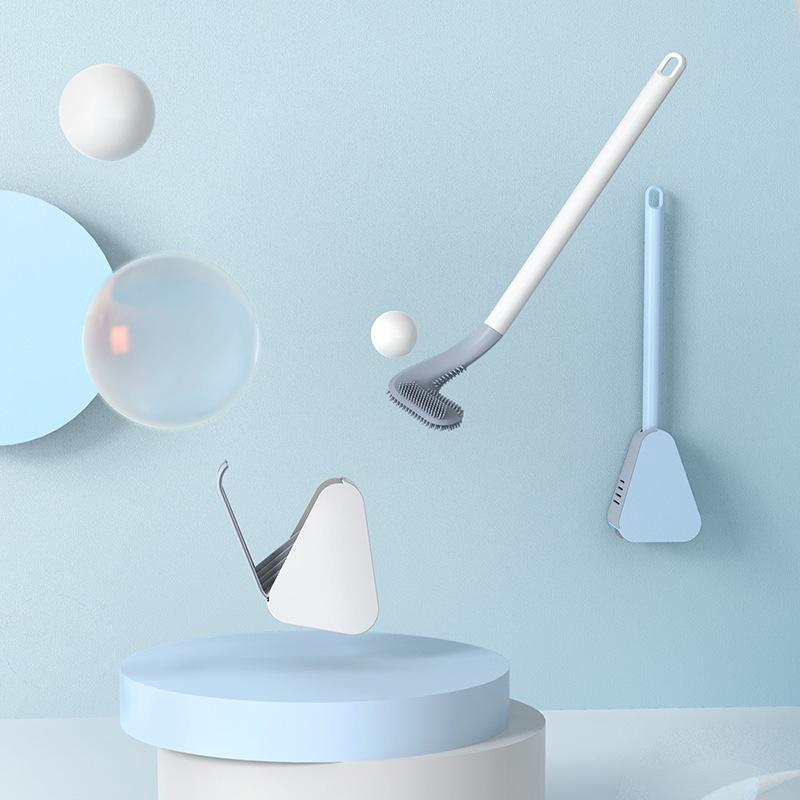 3 pezzi Scopino per WC Scopino per WC in plastica con bordo curvo per 3 pezzi Scopino per WC Scopino per WC in plastica con bordo curvo per