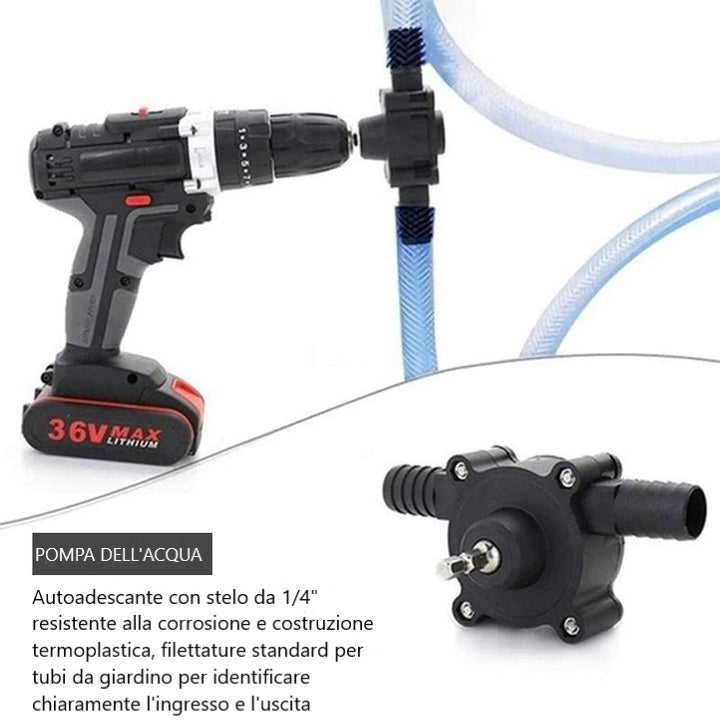 Popa a ano Elettrica Portatile per Acqua e Trapano - ini Popa da