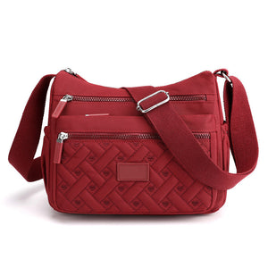 Borsa a tracolla in nylon
