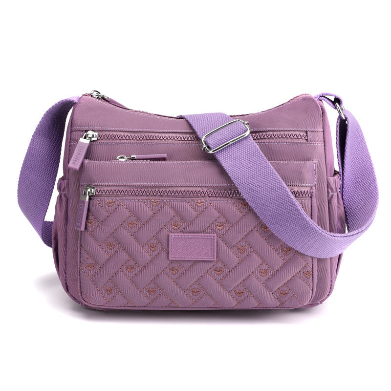 Borsa a tracolla in nylon