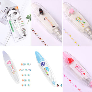 Penna decorativa tipo stampa animali carini fai-da-te