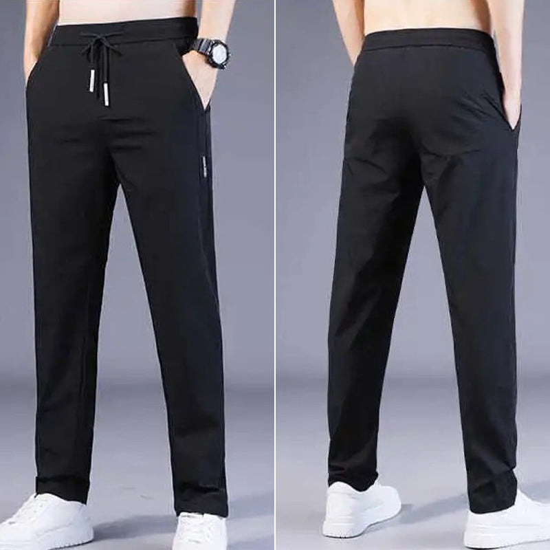 🔥 Acquista 2 Spedizione Gratuita 🔥Pantaloni Per Il Tempo Libero Traspiranti Realizzati In Seta Di Ghiaccio