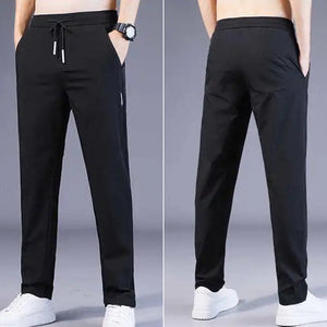 🔥 Acquista 2 Spedizione Gratuita 🔥Pantaloni Per Il Tempo Libero Traspiranti Realizzati In Seta Di Ghiaccio