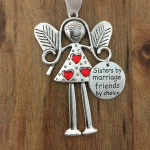 👼🏽Crazy Beautiful Friends Forever - Angelo ornamento regalo di Natale
