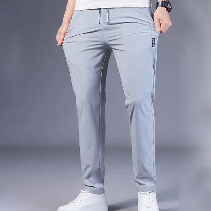 🔥 Acquista 2 Spedizione Gratuita 🔥Pantaloni Per Il Tempo Libero Traspiranti Realizzati In Seta Di Ghiaccio