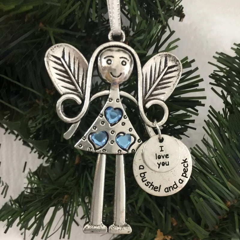👼🏽Crazy Beautiful Friends Forever - Angelo ornamento regalo di Natale