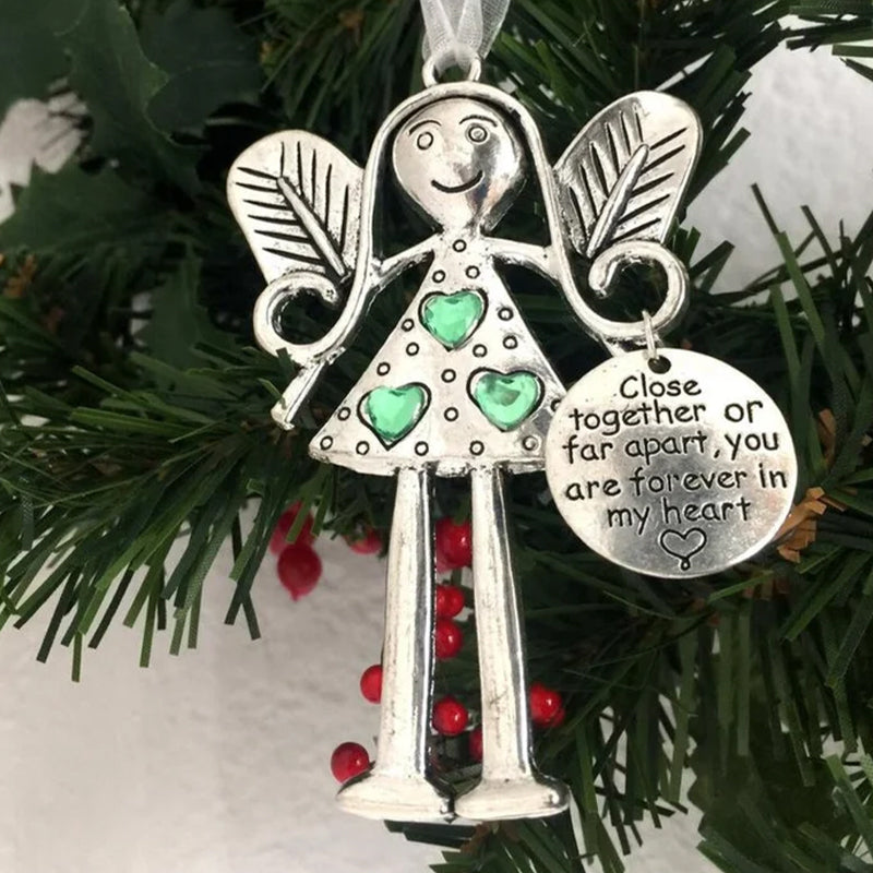 👼🏽Crazy Beautiful Friends Forever - Angelo ornamento regalo di Natale