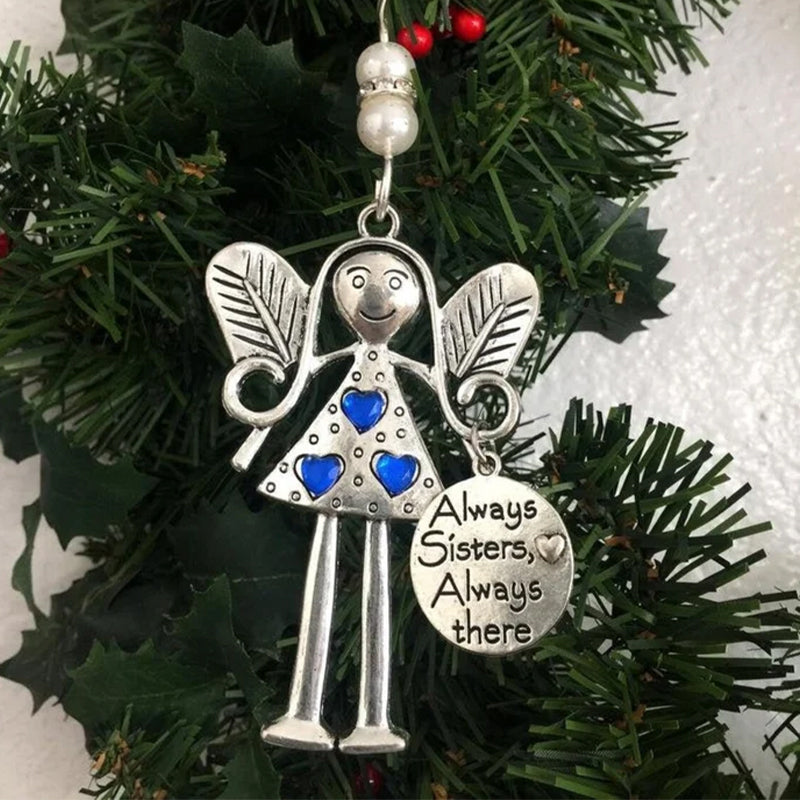 👼🏽Crazy Beautiful Friends Forever - Angelo ornamento regalo di Natale