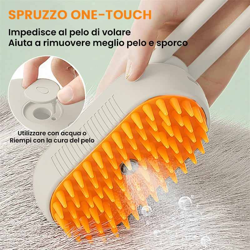 Pettine spray per animali domestici