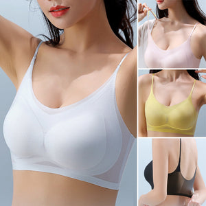 Reggiseno estivo senza cuciture in seta di ghiaccio
