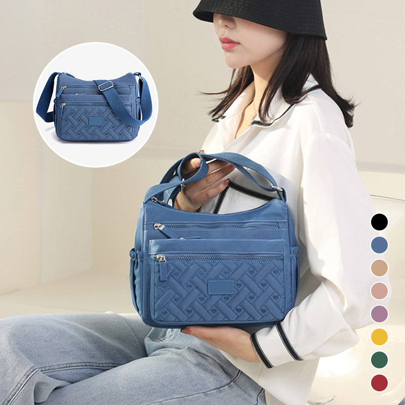 Borsa a tracolla in nylon