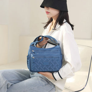Borsa a tracolla in nylon