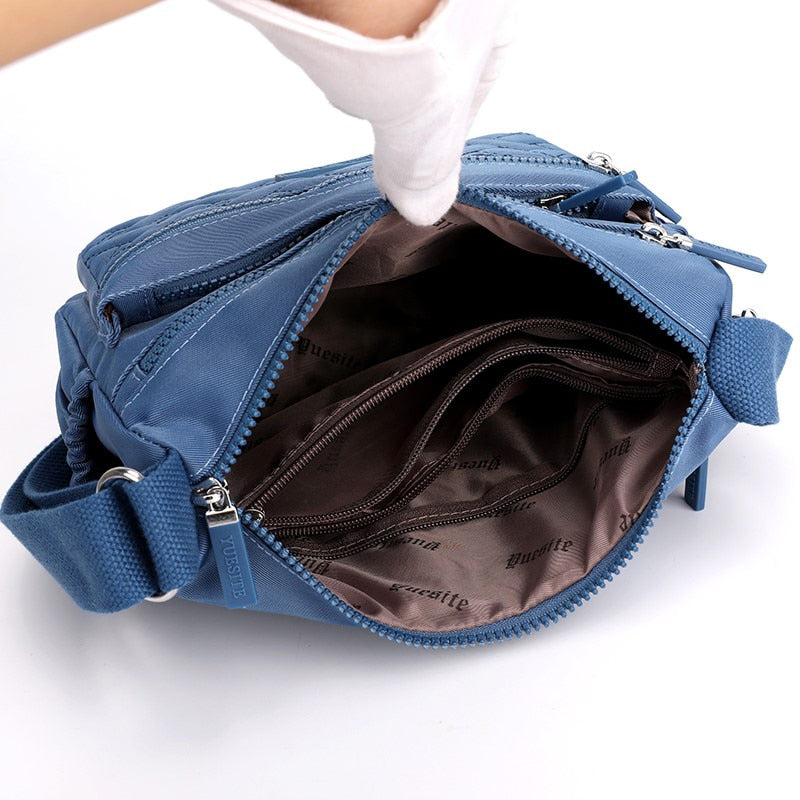 Borsa a tracolla in nylon