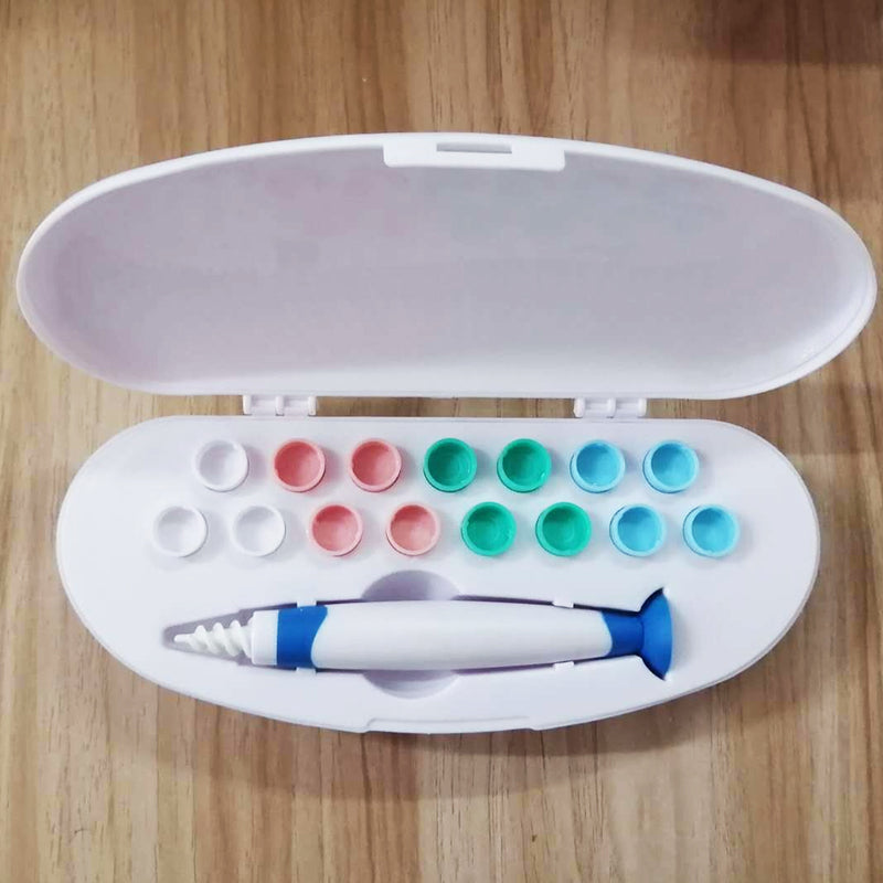 Set di strumenti per cucchiaio per orecchio in silicone