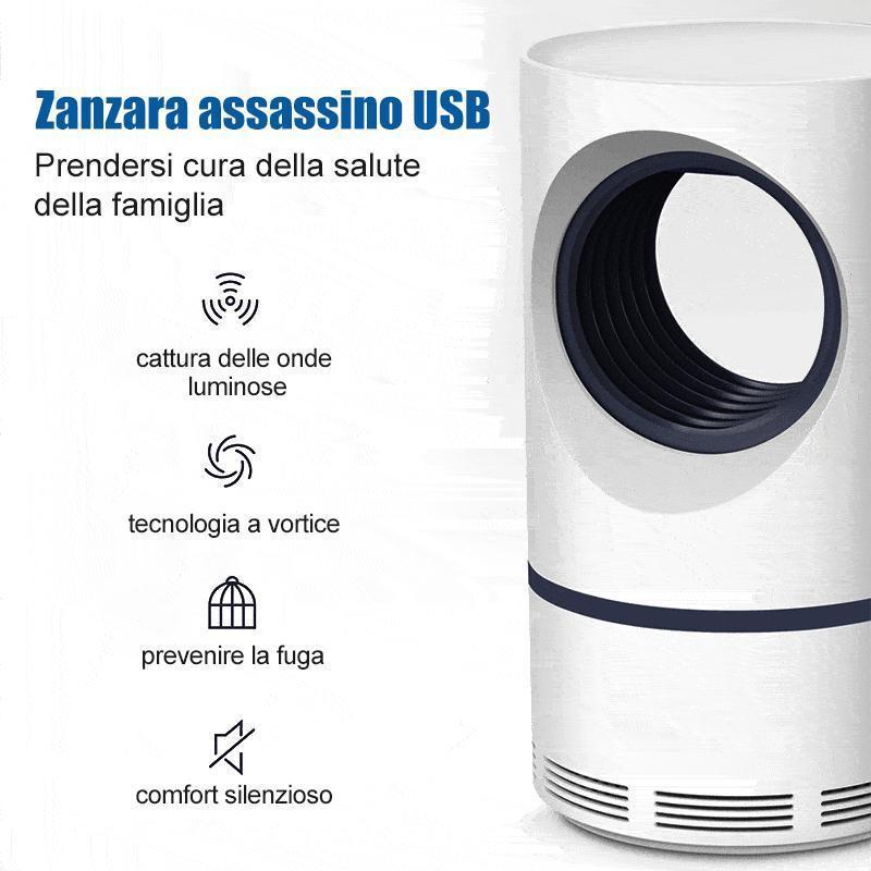 zanzara assassino USB luce fotocatalitica