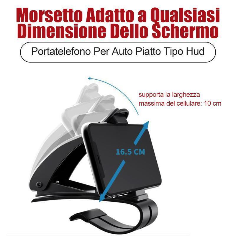Supporto per telefono veicolare girevole a 360 °