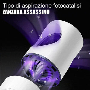 zanzara assassino USB luce fotocatalitica