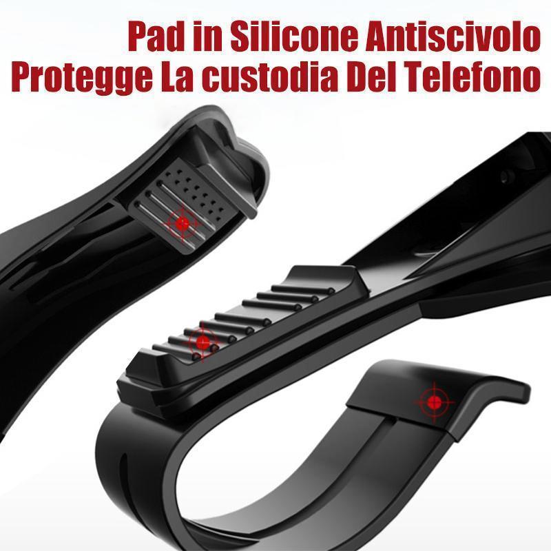 Supporto per telefono veicolare girevole a 360 °