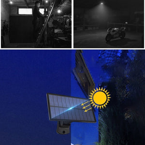 Applique solare a triplo LED