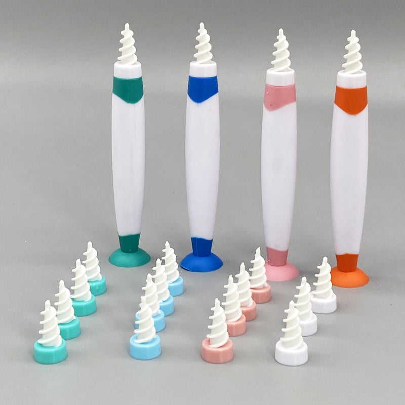 Set di strumenti per cucchiaio per orecchio in silicone