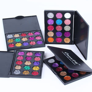 Palette di ombretti glitterati