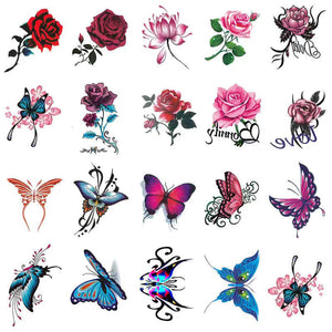 Adesivi per tatuaggi 3D eleganti e creativi