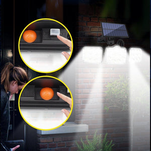 Applique solare a triplo LED
