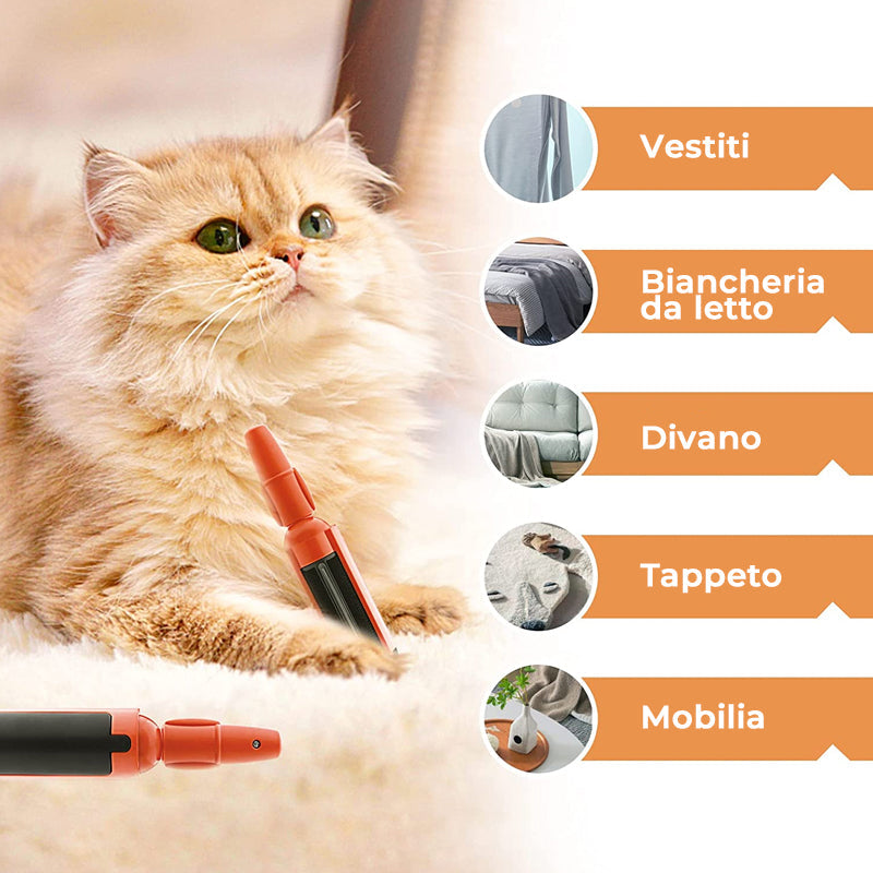 Rulli riutilizzabili per peli di animali domestici