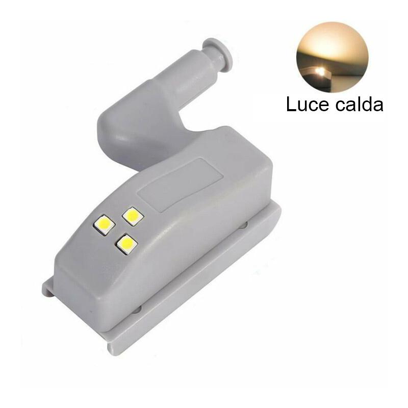 Luce LED a sensore per cerniere interne (10 pezzi)