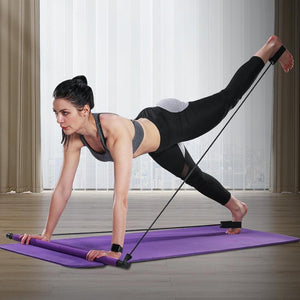 Kit  Barra  Di  Pilates  Portatile