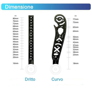 Strumento di disegno multifunzione tutto in uno