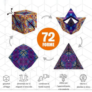 Cubo magico magnetico intercambiabile