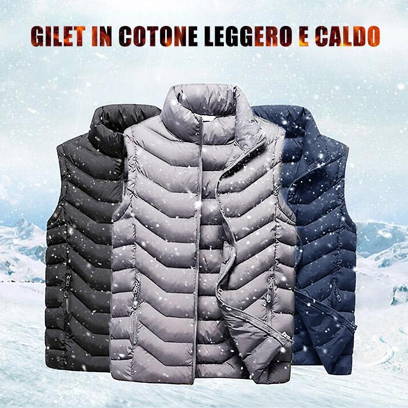 Gilet in cotone alla moda