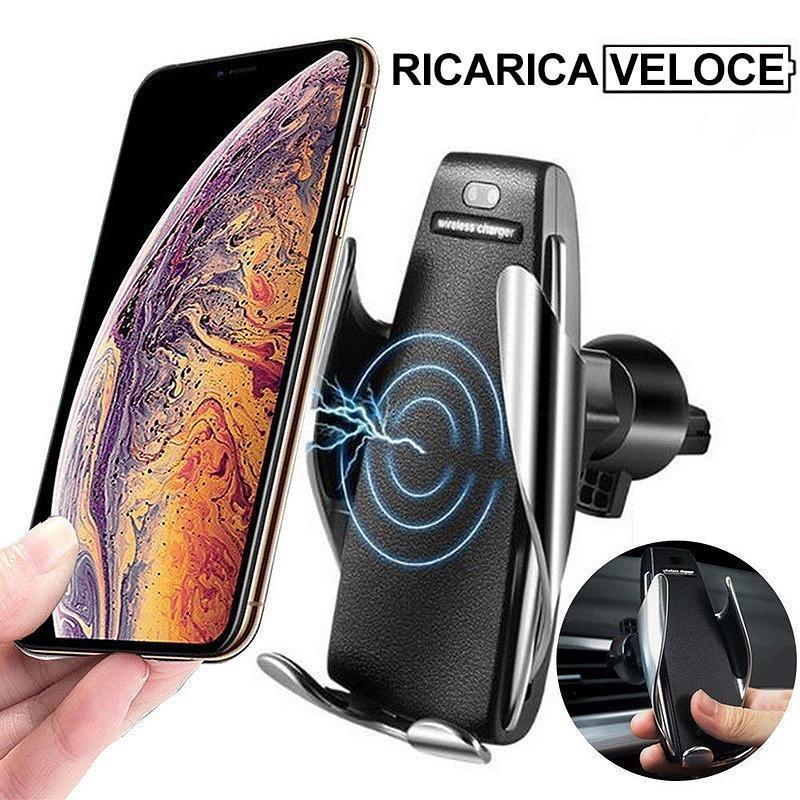 Clip Magica Caricabatterie Per Auto Wireless Ultra Veloce A Infrarossi