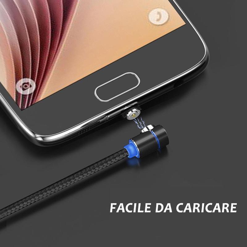 Cavo di ricarica magnetico 3-in-1 illuminato