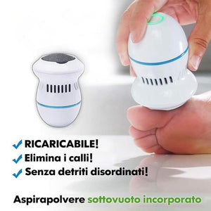 Dispositivo elettrico di rimozione del callo per piedi e mani