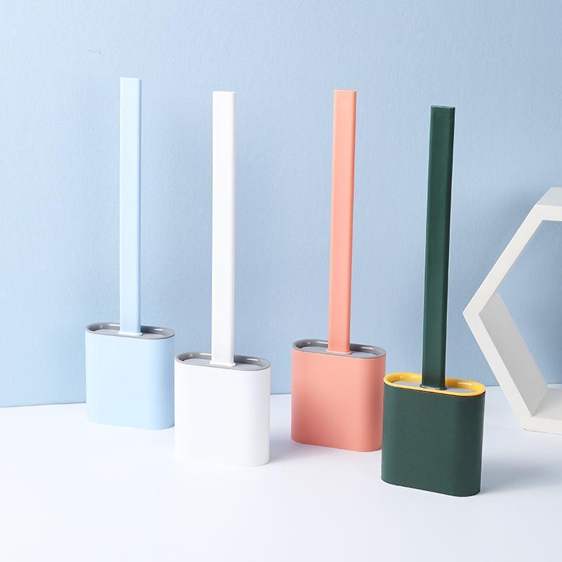 Set di scopino e porta scopino in silicone