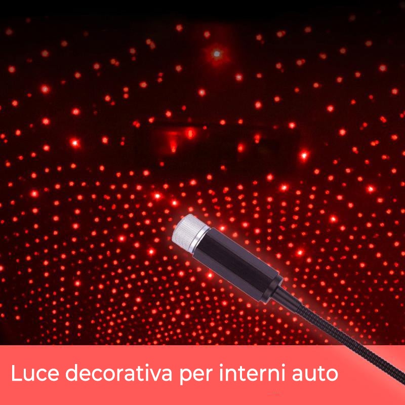 Coperta per auto e casa Romantica luce notturna USB