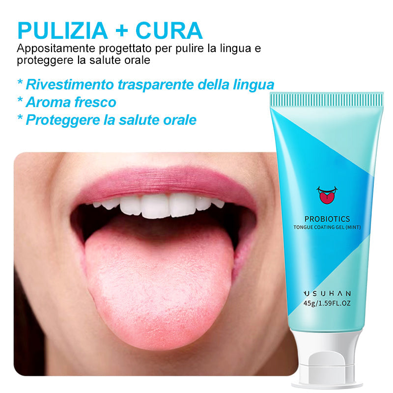 Gel per la pulizia della lingua