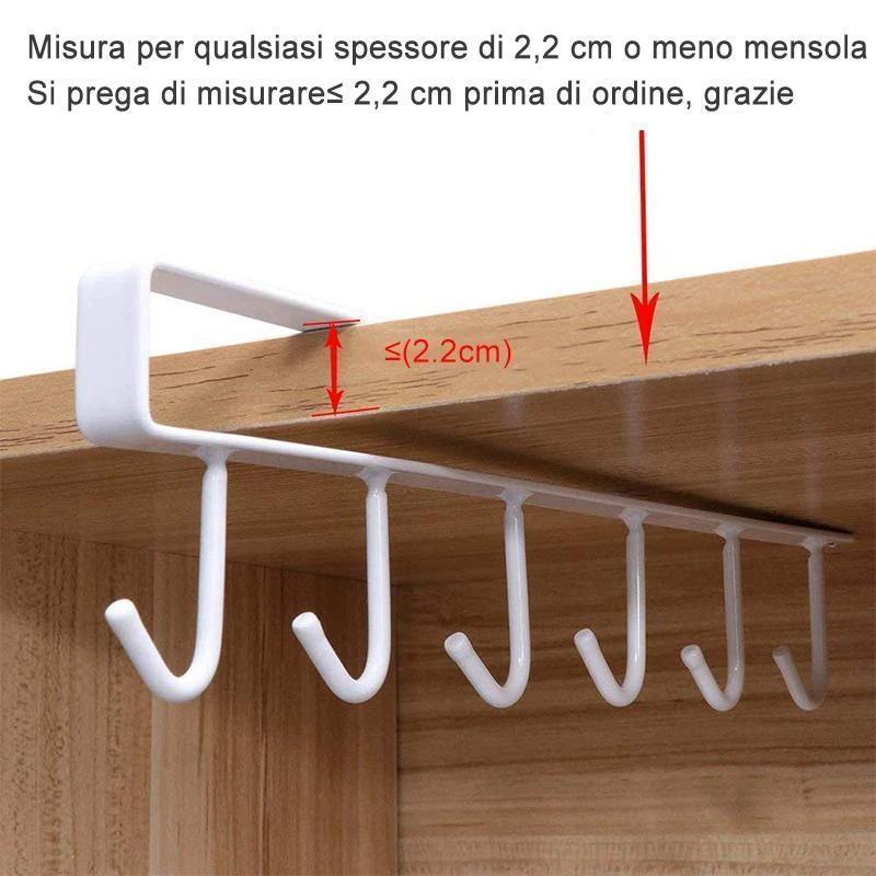 Ganci Appendiabiti Sotto Il Mobile
