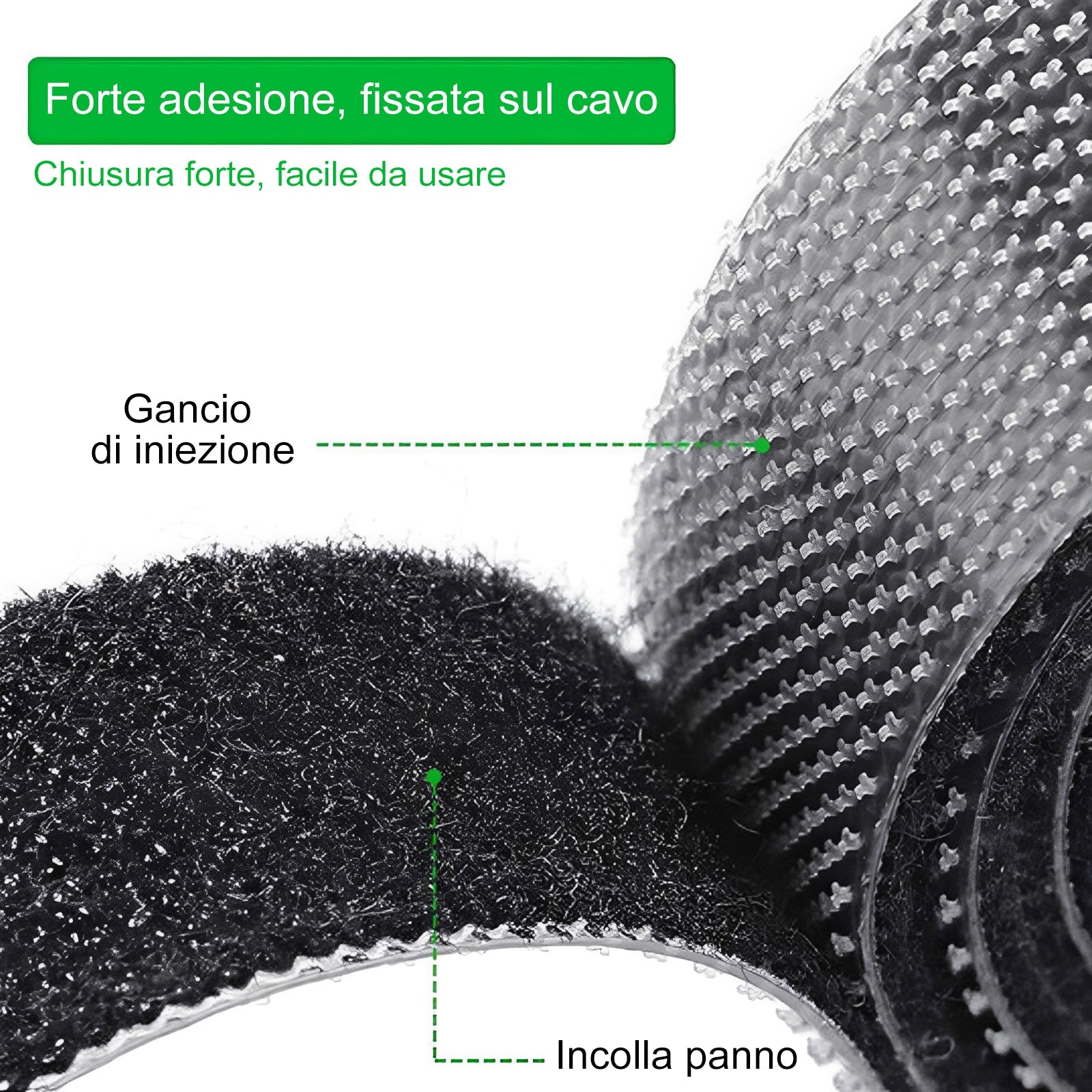 Fascette in nylon autofissanti