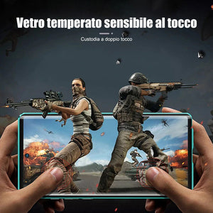 Custodia per telefono bifacciale in vetro temperato magnetico Samsung2
