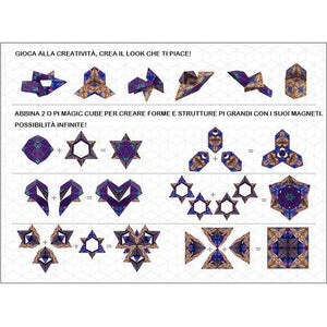 Cubo magico magnetico intercambiabile