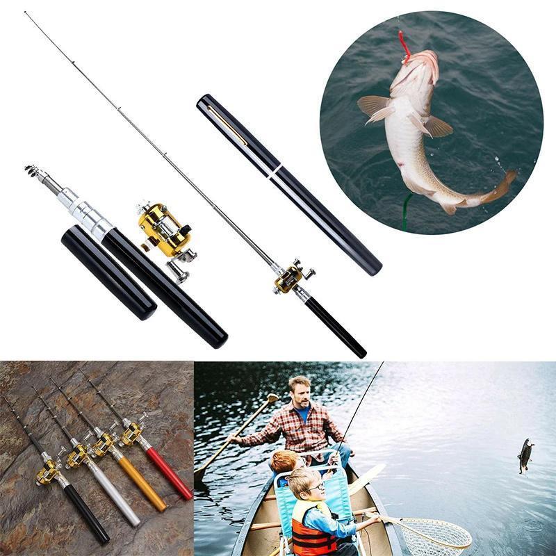 Canna da pesca tascabile