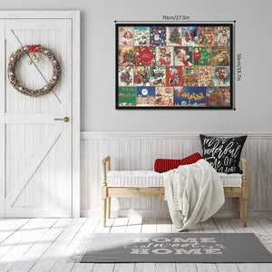 Calendario dell'Avvento di Natale Puzzle 1000 pezzi