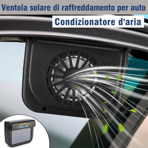Ventola solare di raffreddamento per auto