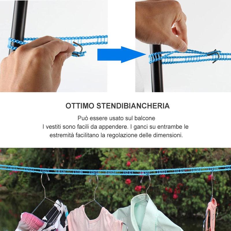 Stendibiancheria portatile da esterno & domestico