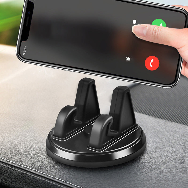 Supporto per telefono girevole multifunzionale con ventosa per auto
