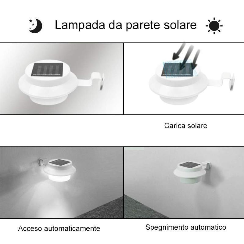 Luci A Grondaia Ad Energia Solare