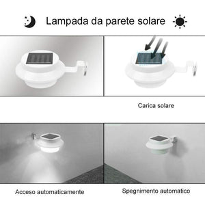 Luci A Grondaia Ad Energia Solare